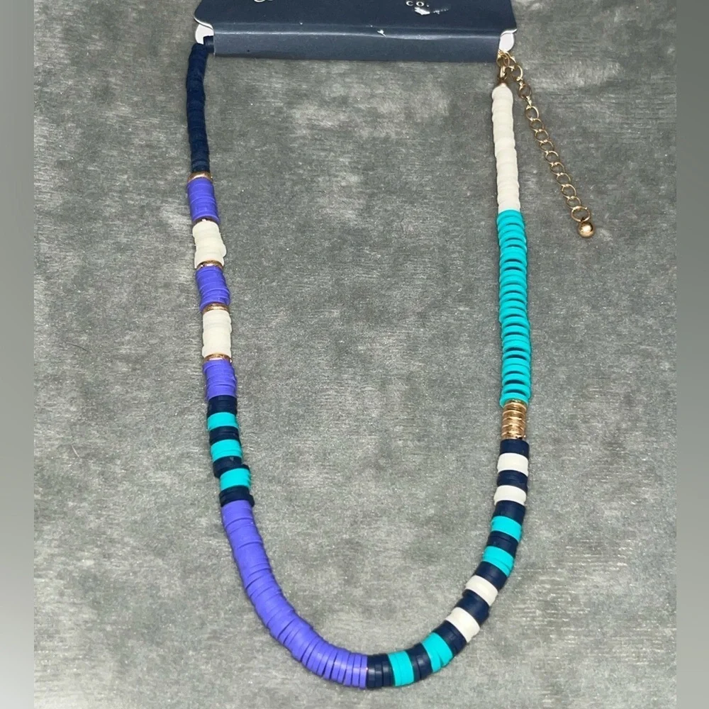 NWT! Universal Thread Disc Bead Necklace
